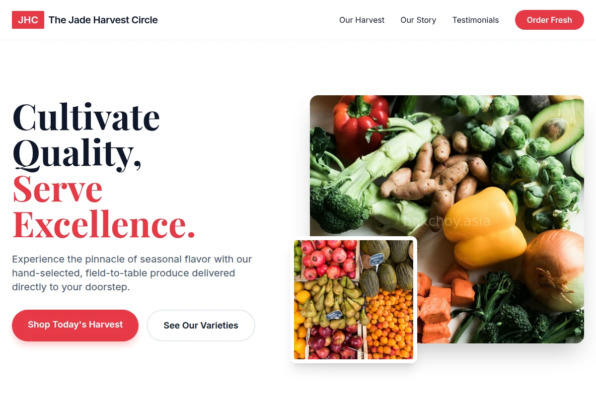 Steamer Fresh Produce