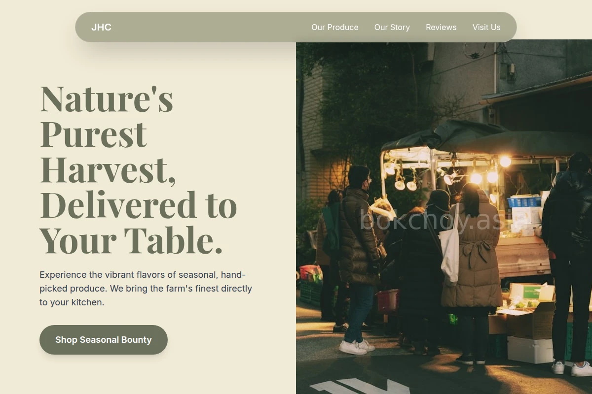 Fusion Greengrocer