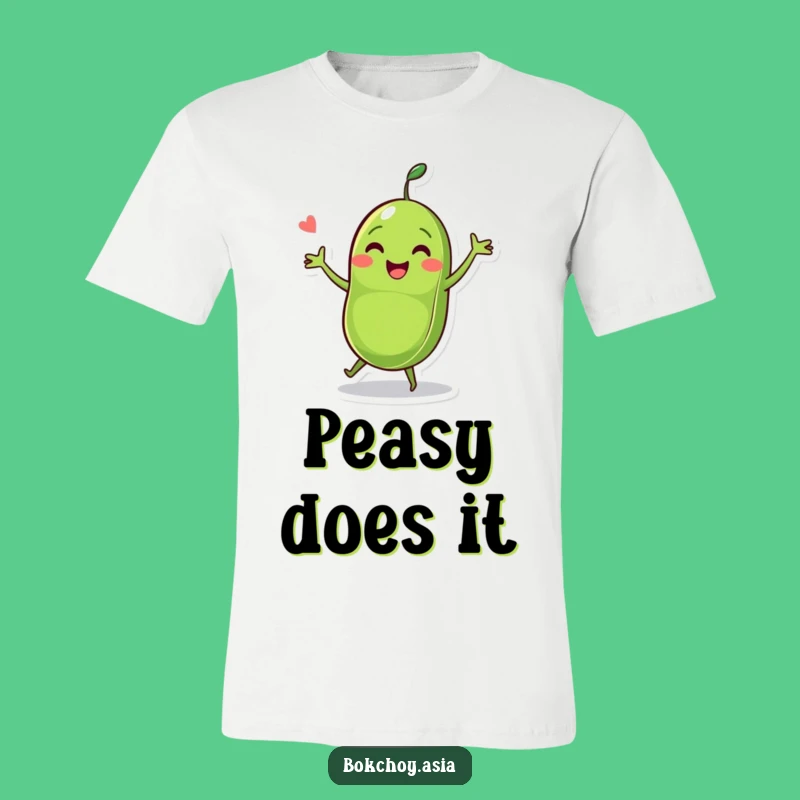 Funny Pea Pod Dancing T-Shirt - Hilarious Veggie Character Tee for Laughs!